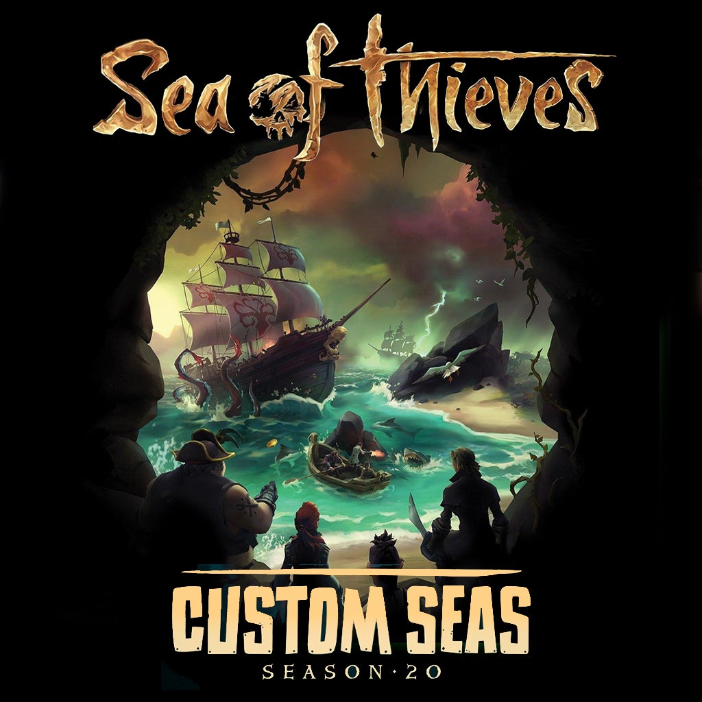 Sea of Thieves — key art and screenshots via IGN